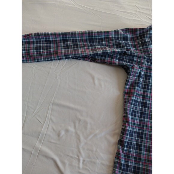 Polo Ralph Lauren Classic Performance Flannel Shirt Plaid Red Blue Green XXL - Picture 3 of 16